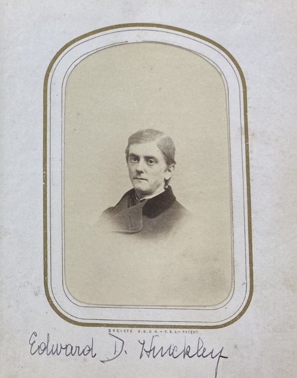 Photo: Edward Hinckley. Credit: Zenas Crocker Collection MS 167, Sturgis Library.