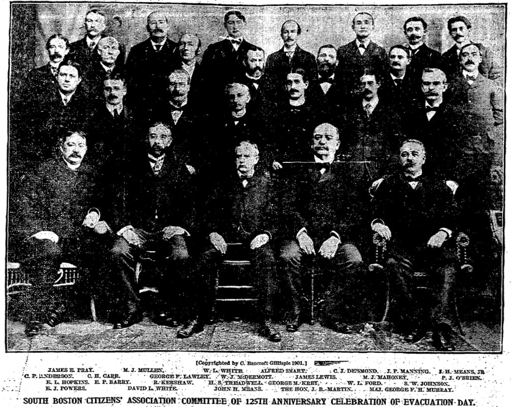 An article about Boston's March 17 parade, Boston Herald newspaper 16 March 1901