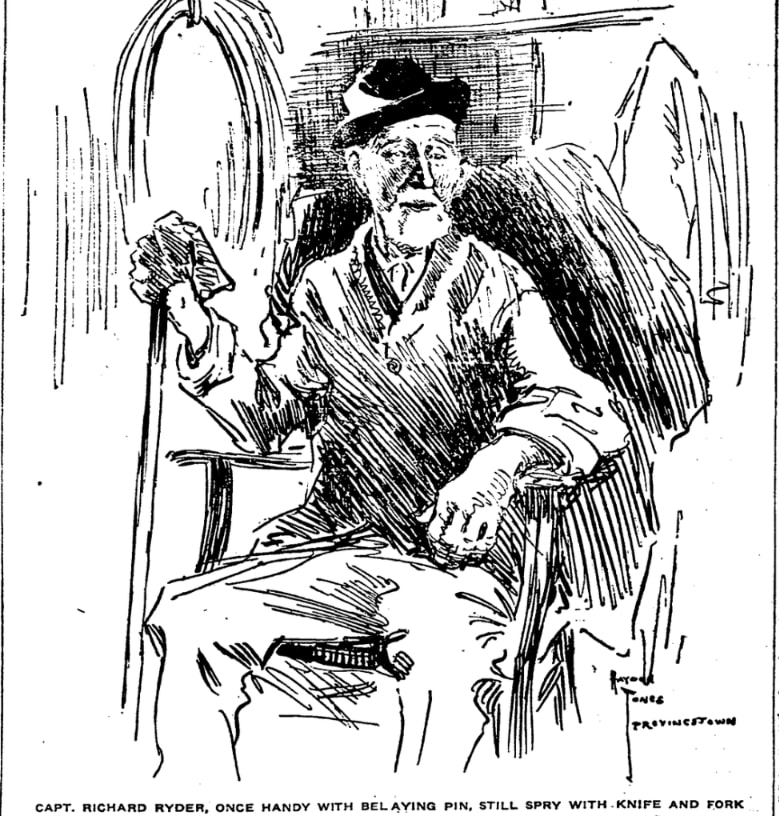 An article about Richard Ryder, Boston Herald newspaper 8 July 1922