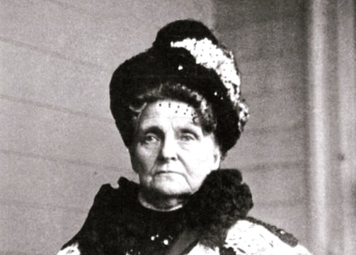 Photo: a close-up of Henrietta Howland Robinson Green. Credit: Library of Congress, Prints and Photographs Division.