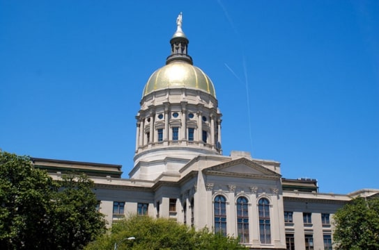 Photo: the Georgia State Capitol in Atlanta, Georgia. Credit: connor.carey; Wikimedia Commons.