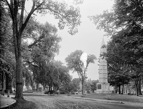Photo: Concord Civil War Monument from the early 1900s. Credit: Library of Congress, Prints and Photographs Division.