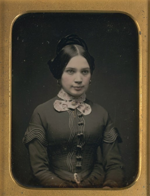 Photo: Lydia (Sherwood) Crittenden, 1848. Credit: UC Berkeley, Bancroft Library Collections