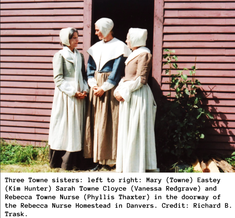 Photo: three Towne sisters. Credit: Richard B. Trask.