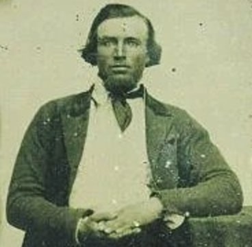 Photo: an ambrotype of Jacob Hamblin recently discovered in the private collection of Ipson Dodd. It was first shared at the 2019 Jacob Hamblin Family Reunion in St. George, Utah, hosted by the Jacob Hamblin Legacy Organization. Photo credit: Jacob Allred.