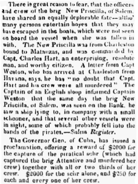 Portsmouth Journal and Rockingham Gazette (Portsmouth, New Hampshire), 21 March 1829, page 3