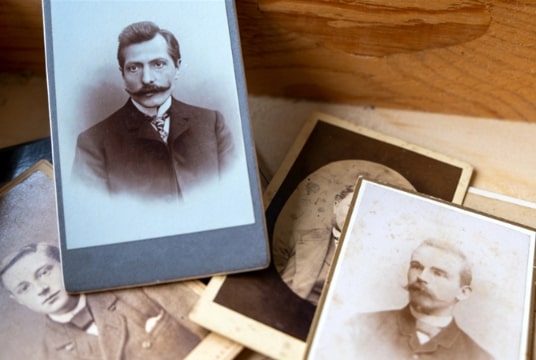 Photo: male ancestors. Credit: https://depositphotos.com/home.html