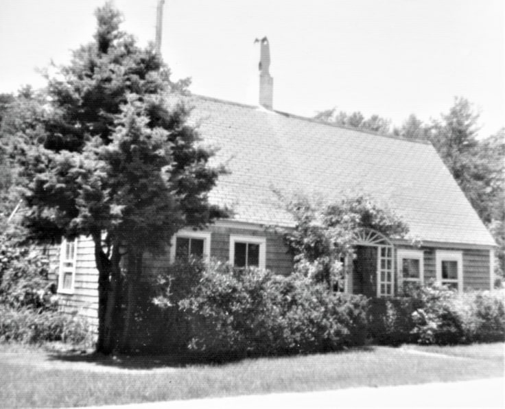 Photo: home of Abel and Josephine Makepeace in the 1830s, located on Prince Avenue, Barnstable, Massachusetts. Courtesy of Digital Commonwealth, Marston Mills Historical Society photograph collection.