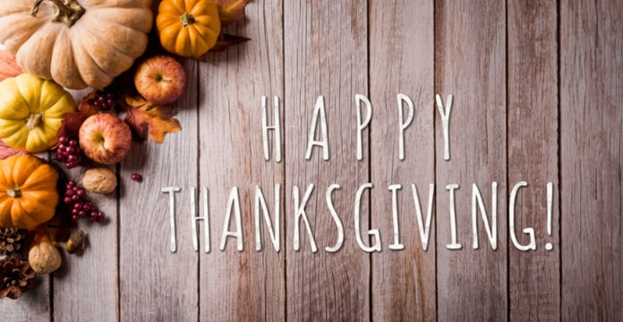 Photo: Happy Thanksgiving display. Photo credit: https://depositphotos.com/home.html