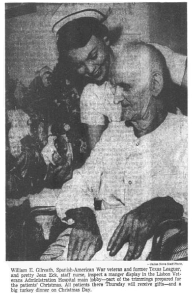 An article about William Gilreath, Dallas Morning News newspaper 21 December 1954