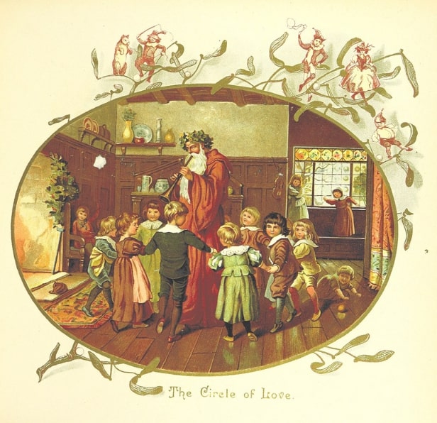 Illustration: from “The Coming of Father Christmas” by Eliza F. Manning, 1894. Credit: The British Library; Wikimedia Commons.