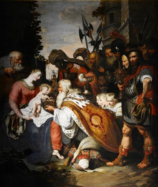 Illustration: “The Adoration of the Magi,” by Artus Wolffort (c.1615-1620). Credit: Cathedral of Our Lady, Antwerp, Belgium; Wikimedia Commons.