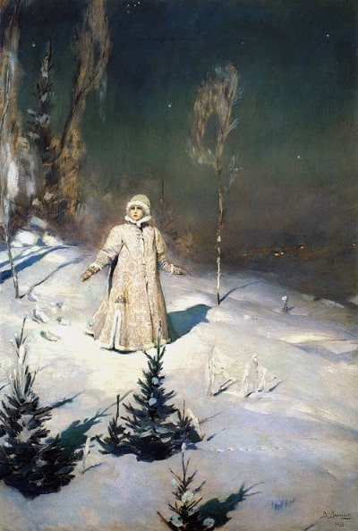Illustration: “Snow Maiden,” by Victor Vasnetsov, 1899. Credit: Russian Museum, Moscow, Russia; Wikimedia Commons.