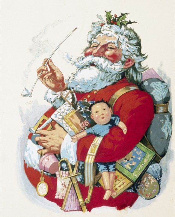 Illustration: “Merry Old Santa Claus,” by Thomas Nast, 1863. Credit: Wikimedia Commons.