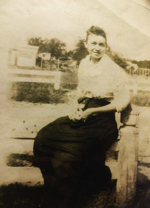 Photo: Marion Barstow (Baker) Wixon. Credit: Jennifer (Koehler) Mackall.