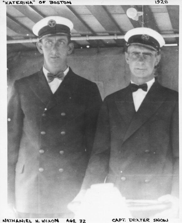 Photo: Nathaniel Wixon and Dexter Snow. Credit: Jennifer (Koehler) Mackall.