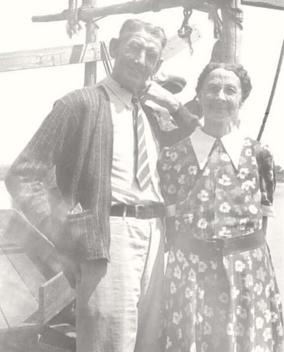 Photo: Edgar and Adelia Wixon. Credit: Jennifer (Koehler) Mackall.