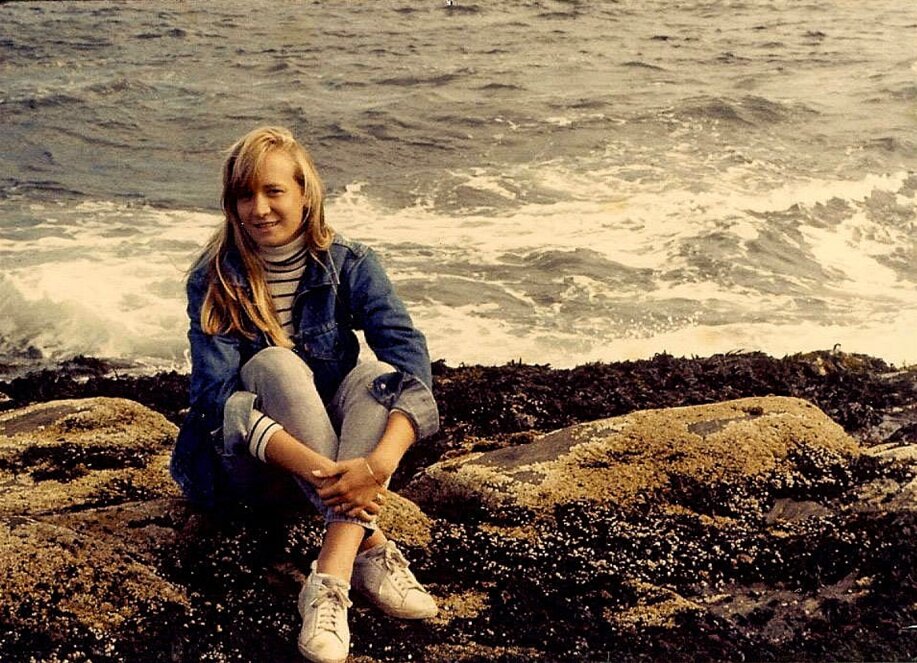 Photo: Jennifer Koehler, age 19, at home on Cape Cod in Dennis, Massachusetts. Credit: Jennifer (Koehler) Mackall.