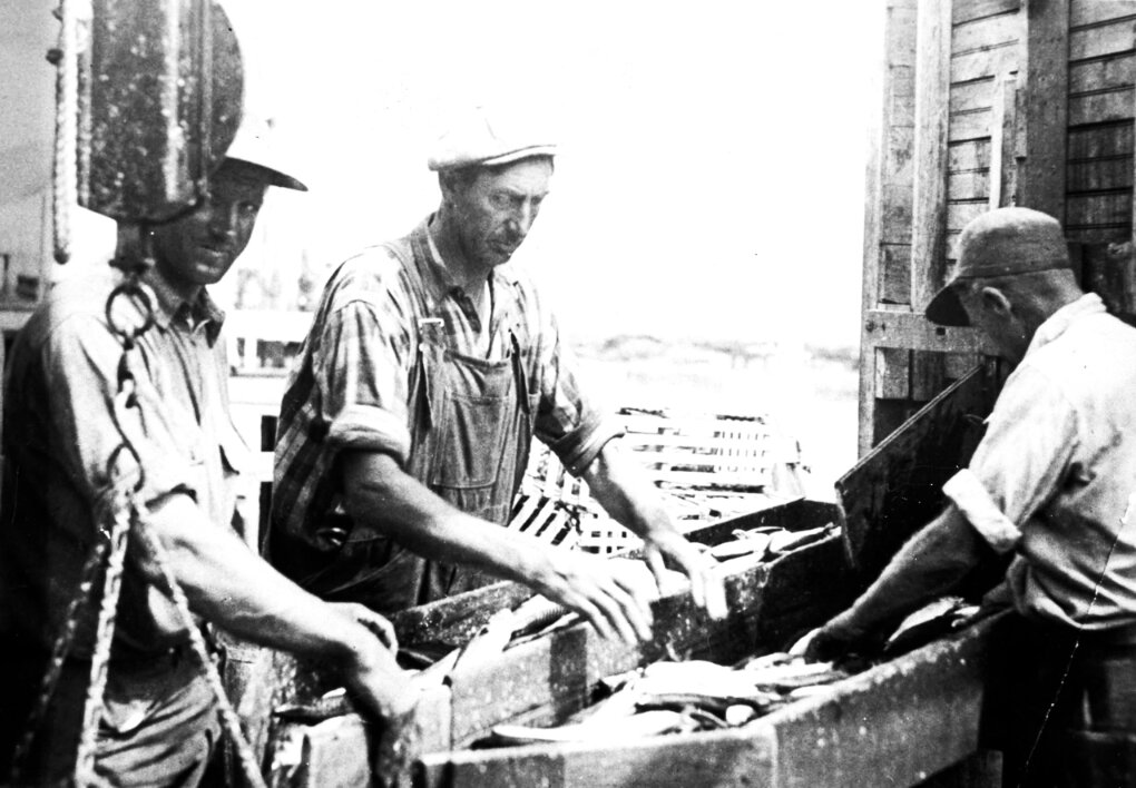 Photo: (left to right) John Garfield; Nathaniel Wixon; and Sylvanus Cahoon. Credit: Jennifer (Koehler) Mackall.