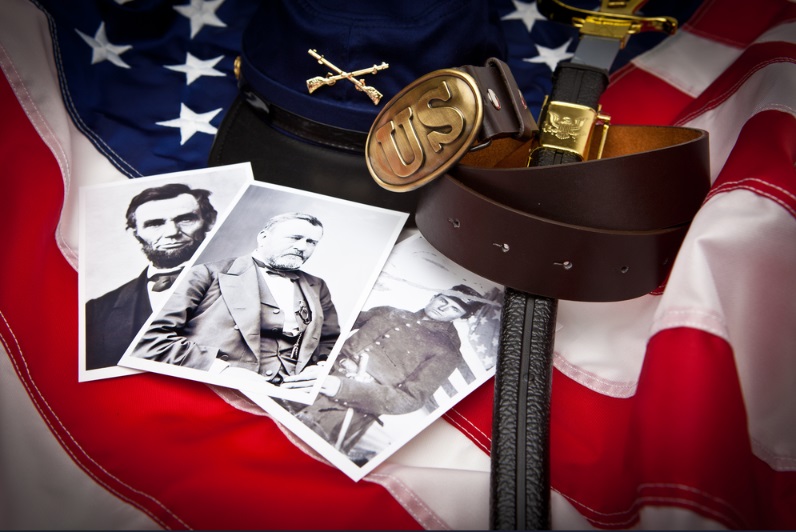 Photo: Civil War Union display. Credit: https://depositphotos.com/home.html