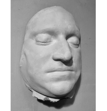 Photo: the death mask of sailor Richard Parker, taken in 1797 after he was hanged for his part in the Nore mutiny. Credit: Baldovio; Wikimedia Commons.