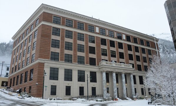Photo: the Alaska State Capitol in Juneau, Alaska. Credit: James Brooks; Wikimedia Commons.