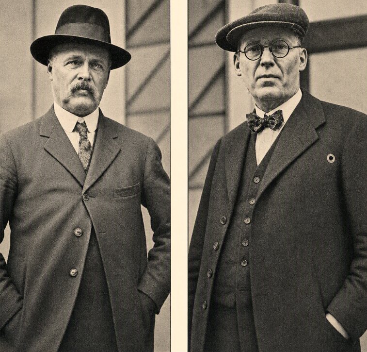 Photo: Valentine Ross (left) and Ferdinand Ross. Credit: New Bedford Public Library.
