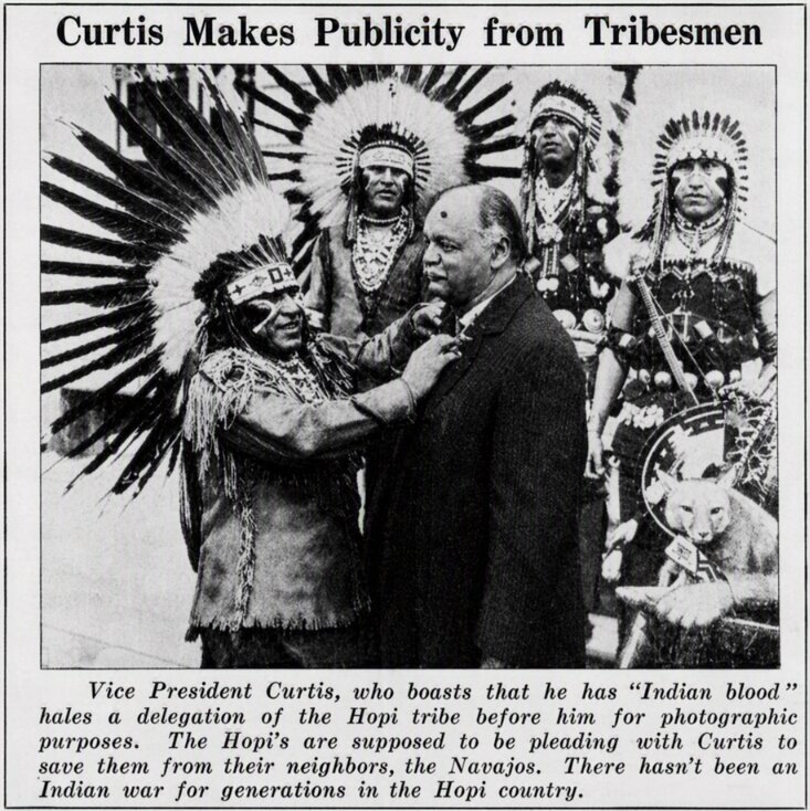 An article about a Hopi delegation, Daily Worker newspaper 15 April 1929
