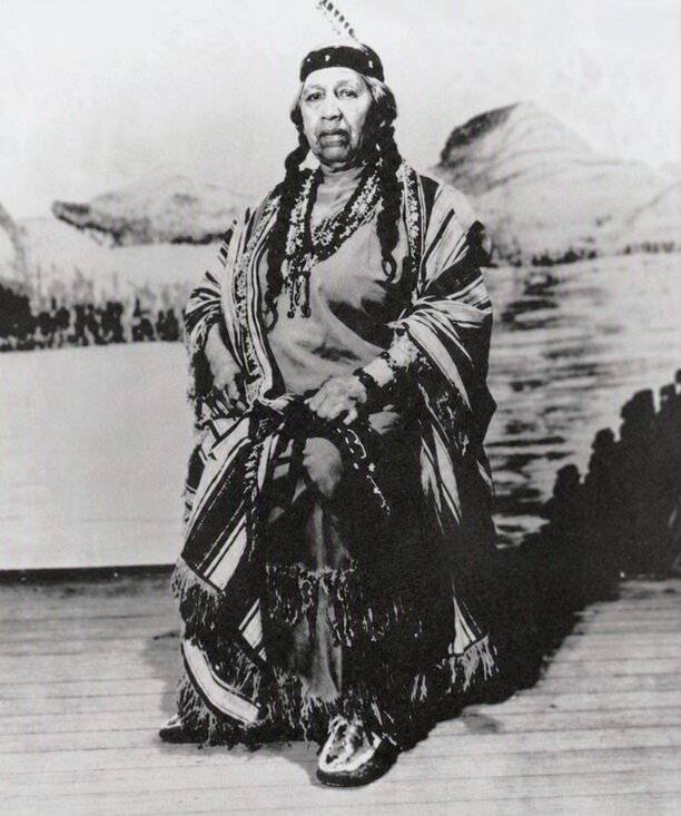 Photo: Anna Jones Attaquin. Credit: Mashpee Archival Historical Commission. (AI enhanced)