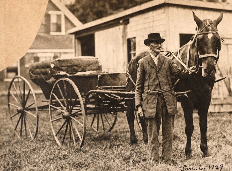 Photo: Edward Payson Lawrence, 6 January 1929. Credit: New Bedford Public Library.