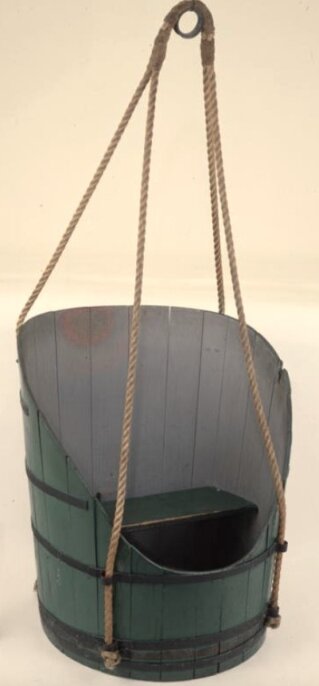 Photo: gamming chair, Whaling Museum, New Bedford, Massachusetts. Credit: New Bedford Whaling Museum.