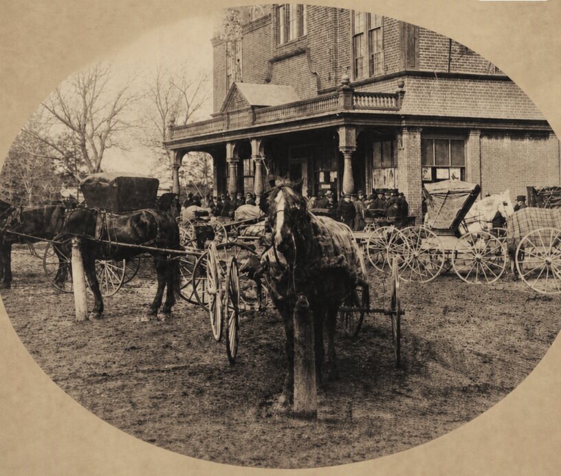 Photo: Harwich Courthouse, 1894. Credit: New Bedford Public Library.