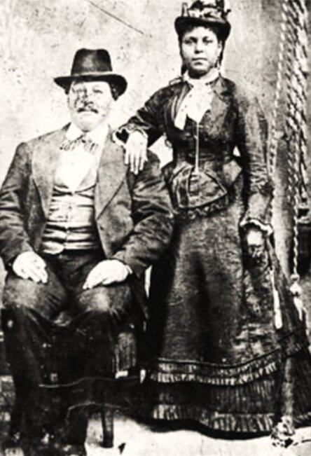 Photo: James S. and Delscena Jennette (Anderson) Mills. Credit: Earl H. Mills Sr., “Talking with the Elders of Mashpee: Memories of Earl H. Mills Sr.”